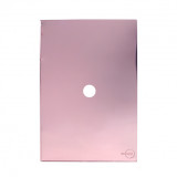 Placa furo 4x2 - Novara Glass Ouro Rose
